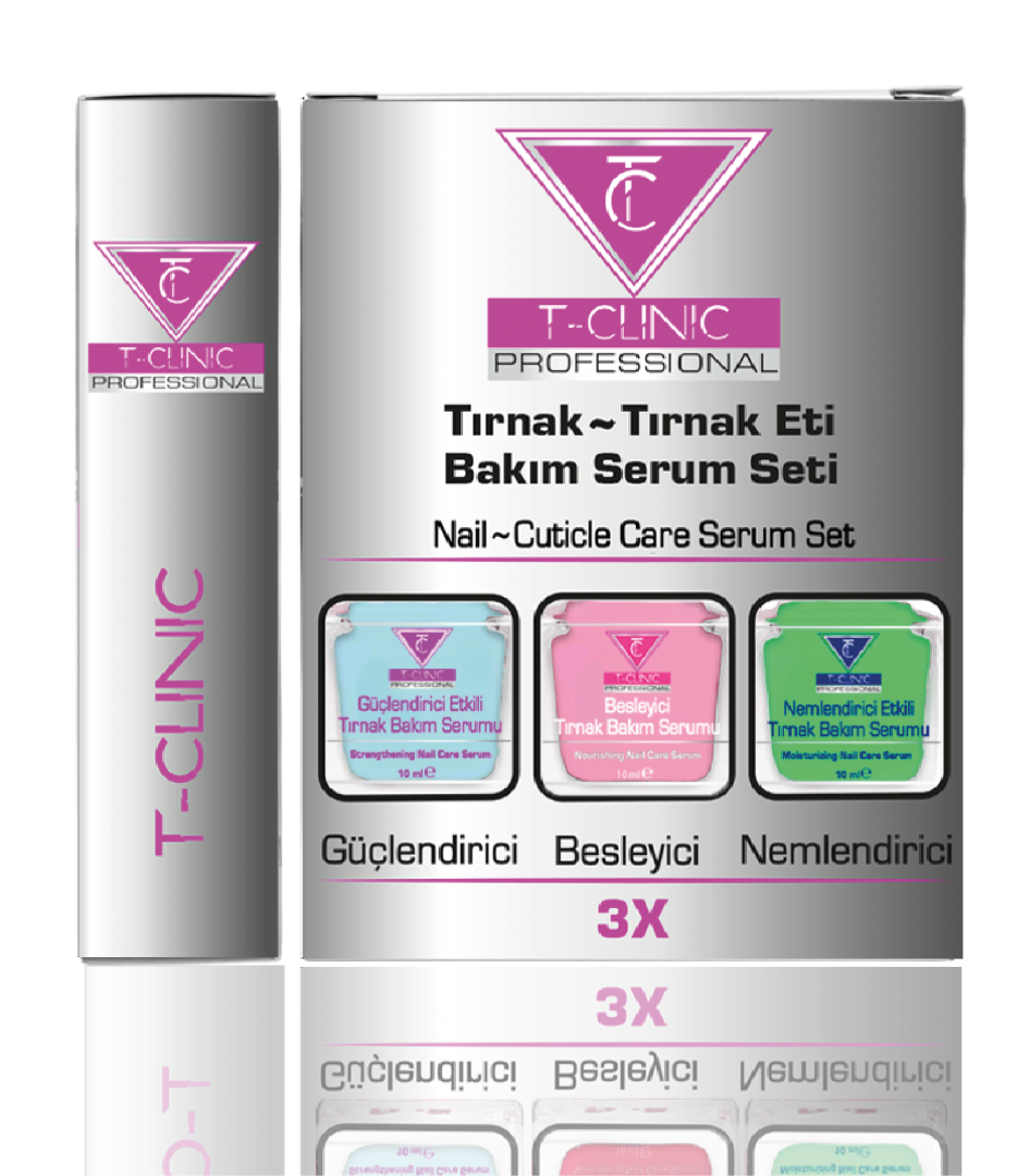 T-CLINIC TIRNAK-TIRNAK ETİ BAKIM SERUM SETİ » Ürünler | Ahmet Dönmez